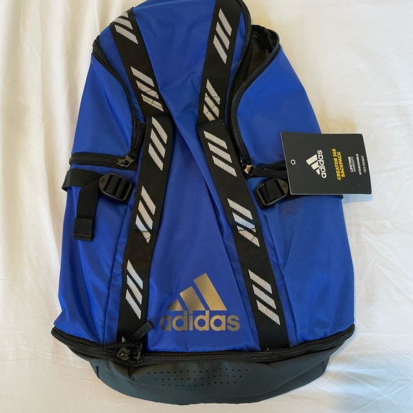 Blue Adidas Backpack